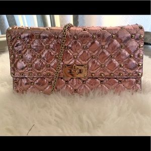 Valentino Rockstud Bag-Metallic Pink